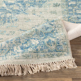 Surya Zainab Sky Blue Rug | Lime Rugs | Rugs Done Right 