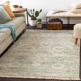 surya zainab zai 2302 sage rug