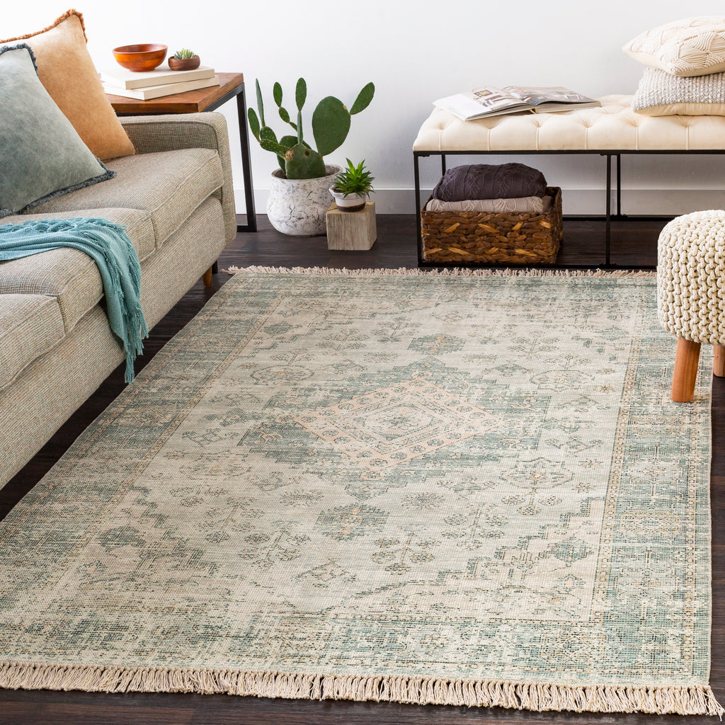 Traditional Surya Zainab Sage Rug | Sage Rugs  | Rugs Done Right