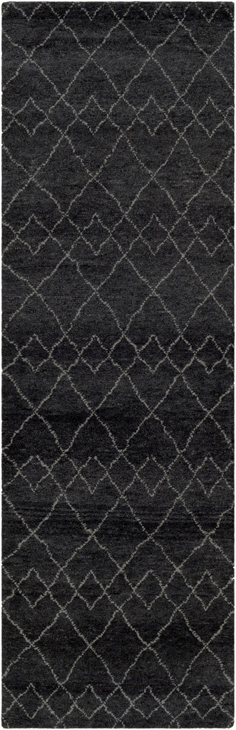 surya zara zar 2305 black rug