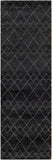 surya zara zar 2305 black rug