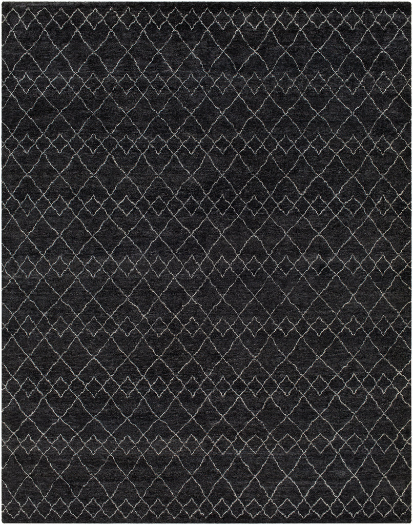 surya zara zar 2305 black rug