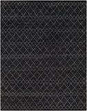 surya zara zar 2305 black rug