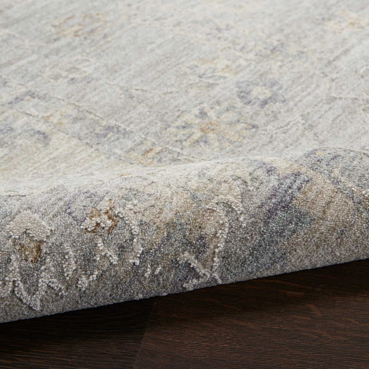 nourison infinite ift02 grey rug