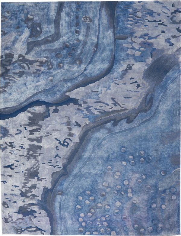 nourison prismatic prs05 blue rug