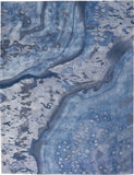 nourison prismatic prs05 blue rug