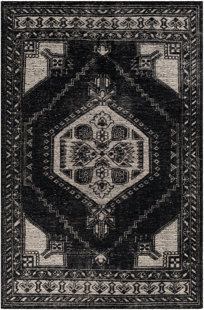 surya zahra zha 2303 black rug