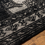 surya zahra zha 2303 black rug