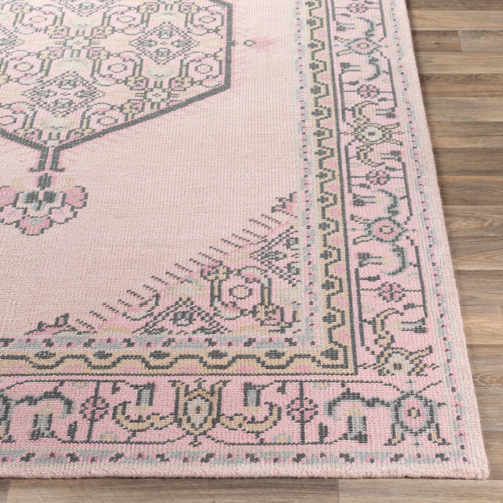 surya zahra zha 4049 pale pink rug