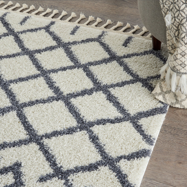 nourison moroccan shag mrs01 white rug