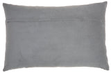 nourison natural leather hide s2192 multicolor pillow