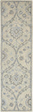 Nourison Clearance Jazmine JAZ03 Ivory/Blue Rug
