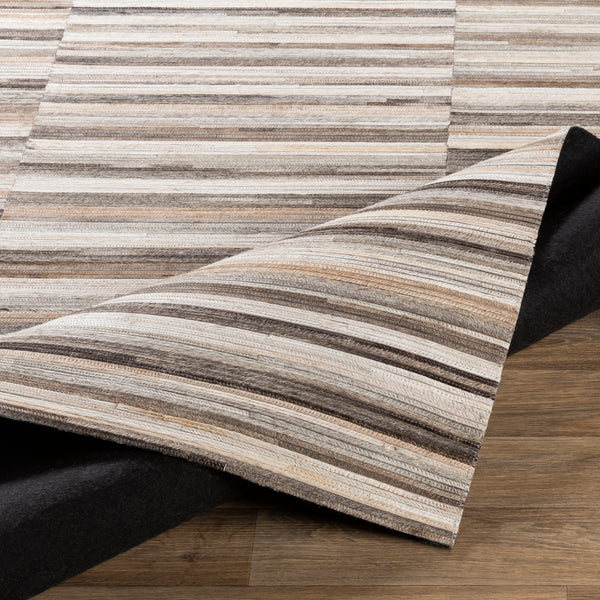 surya rug co zander znd 1008 dark brown rug