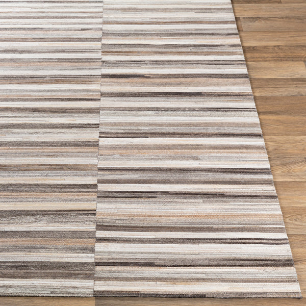 surya rug co zander znd 1008 dark brown rug
