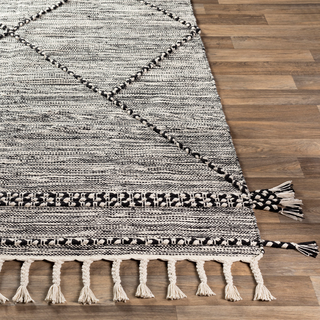 surya zanafi znf 2300 black rug