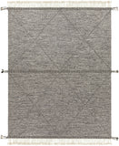 surya zanafi znf 2301 black rug