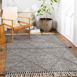surya zanafi znf 2301 black rug