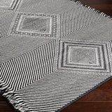 Surya Rug Co. Zanafi Black Rug | Rugs Done Right | Zanafi Rugs 