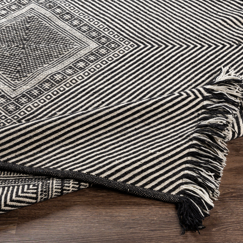 Surya Rug Co. Zanafi Black Rug | Rugs Done Right | Black Rugs