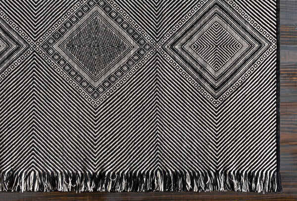 Surya Rug Co. Zanafi Black Rug | Rugs Done Right | Indian Rugs 