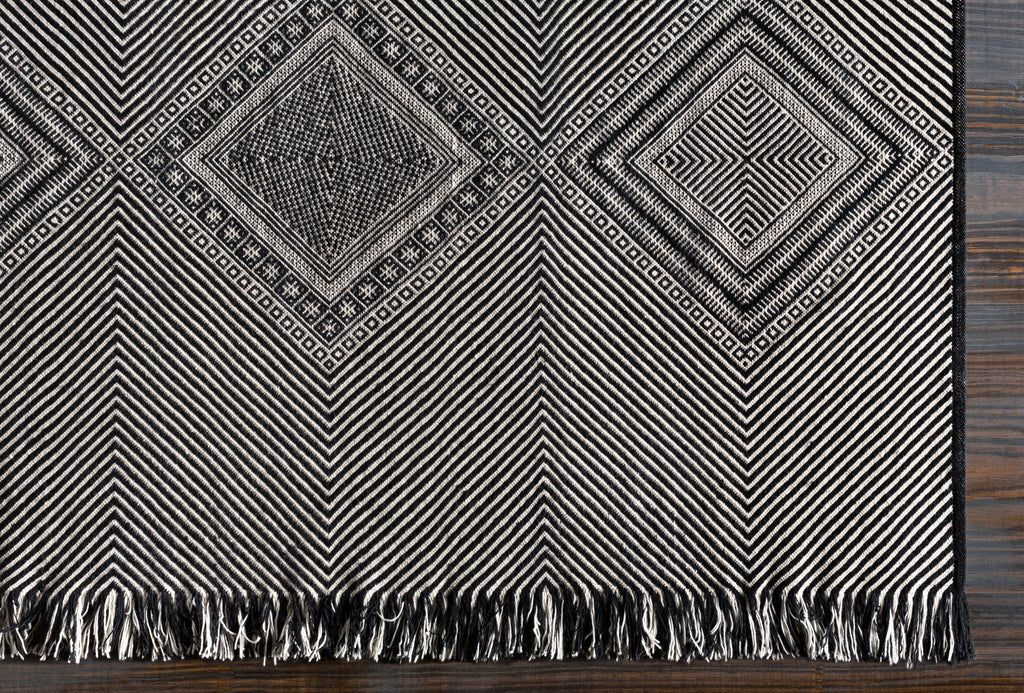 Surya Rug Co. Zanafi Black Rug | Rugs Done Right | Black Rugs