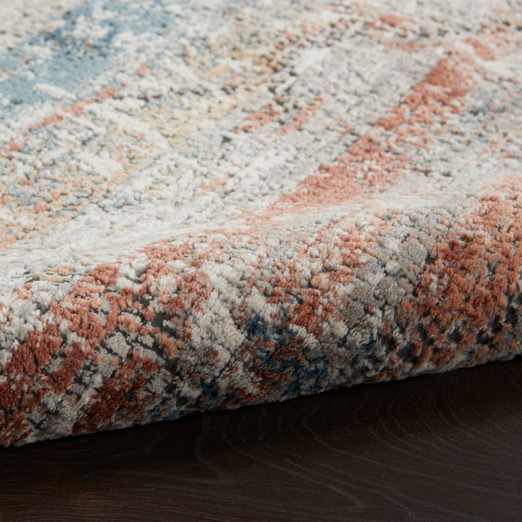 nourison rustic textures rus11 multicolor rug