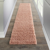 nourison malibu shag msg01 blush rug