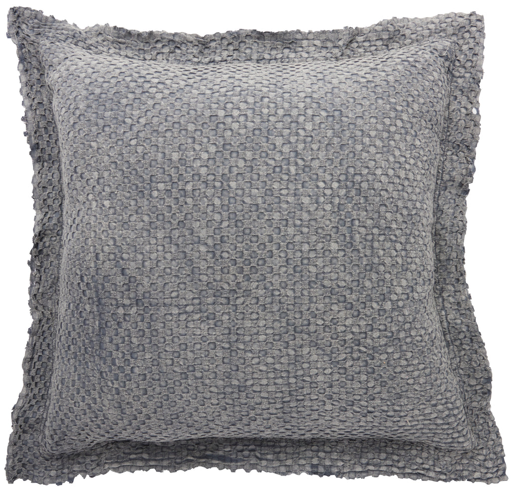 nourison life styles bx056 grey pillow