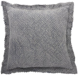 nourison life styles bx056 grey pillow
