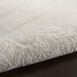 nourison elation etn03 ivory grey rug