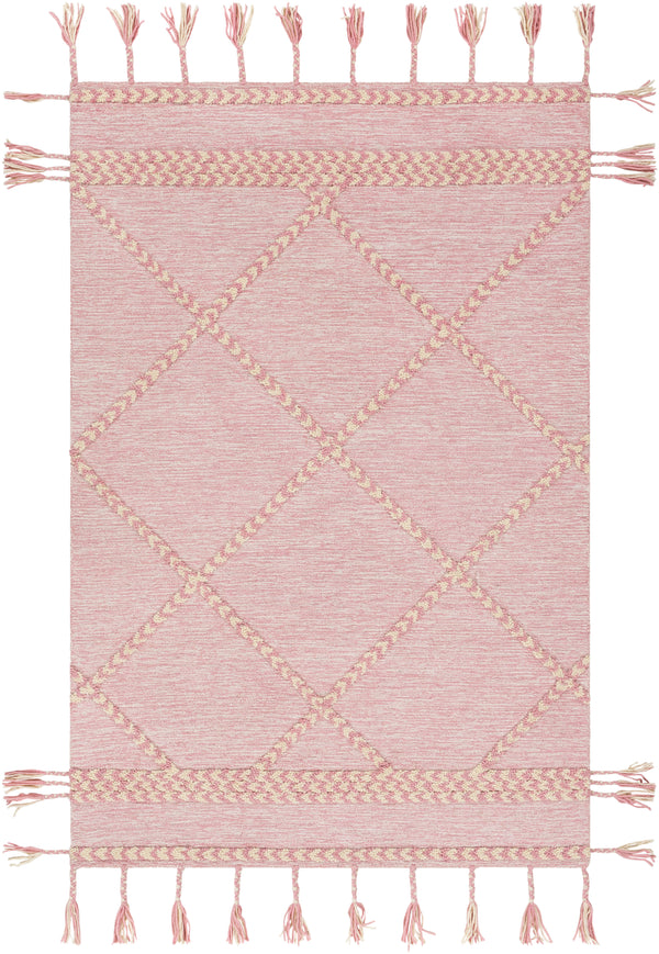 surya zanafi tassels zts 2310 pink rug
