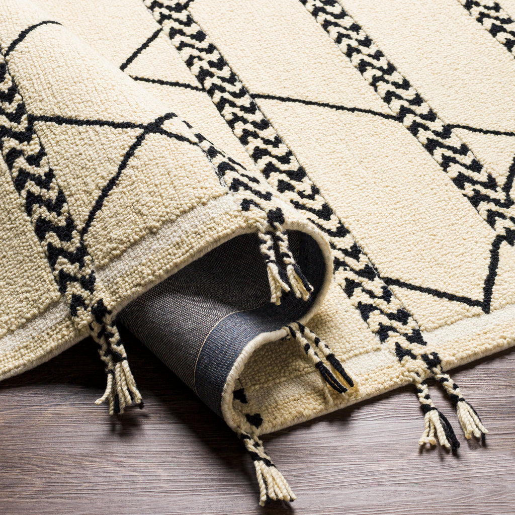 surya zanafi tassels zts 2311 cream rug