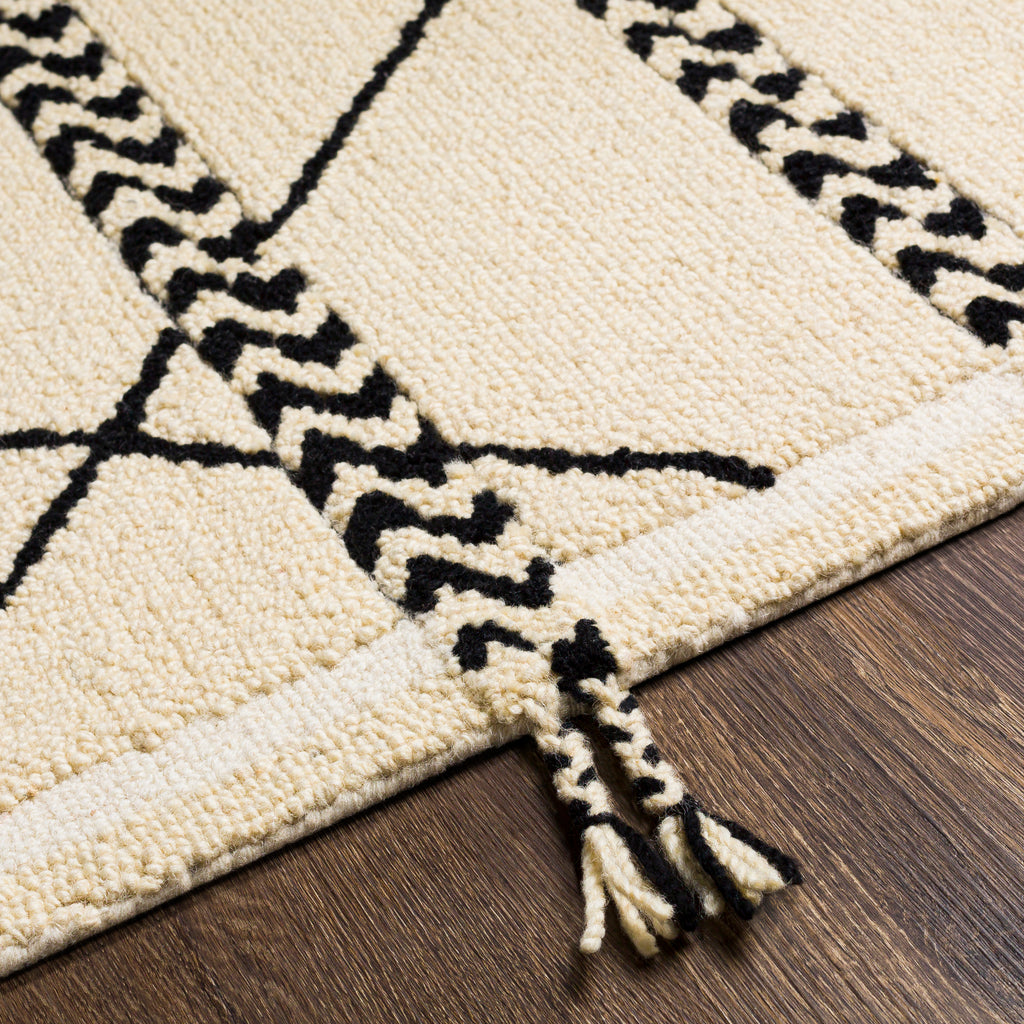 surya zanafi tassels zts 2311 cream rug