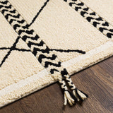 surya zanafi tassels zts 2311 cream rug