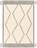surya zanafi tassels zts 2312 cream rug