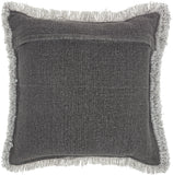 nourison life styles e0450 charcoal pillow