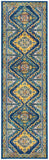 nourison allur alr02 navy multicolor rug