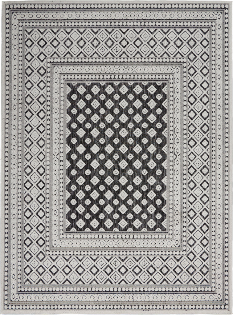 nourison key largo klg02 dark grey rug
